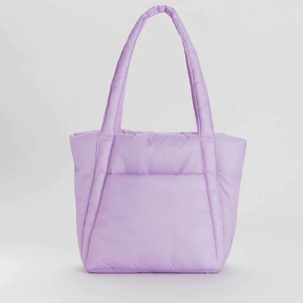 DUSTY LILAC BAGGU PUFFY TOTE